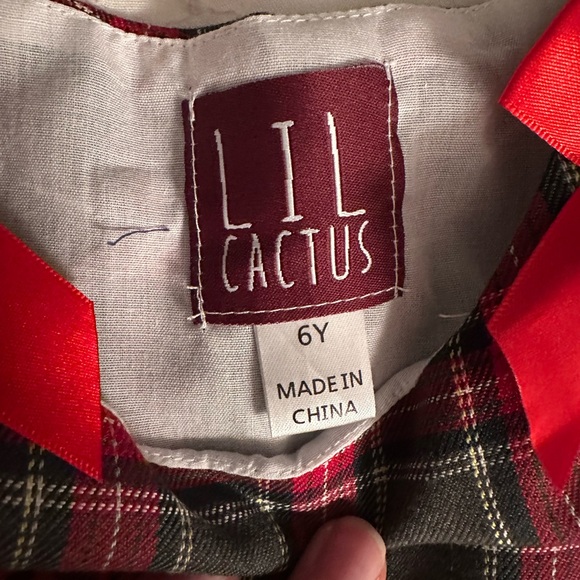 Christmas dress - Lil cactus size 6 - Picture 2 of 3